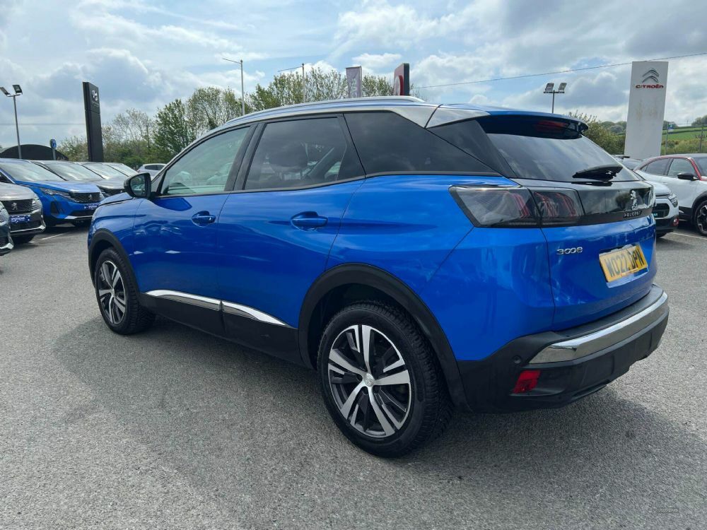 Peugeot 3008 1.2 Puretech Allure Premium Eat Euro 6 S S WO22DPN Blue #5