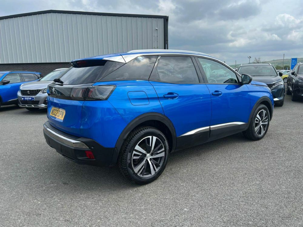 Peugeot 3008 1.2 Puretech Allure Premium Eat Euro 6 S S WO22DPN Blue #2