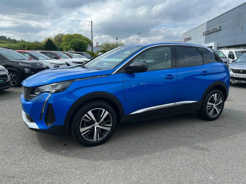 Peugeot 3008 1.2 Puretech Allure Premium Eat Euro 6 S S WO22DPN Blue #6