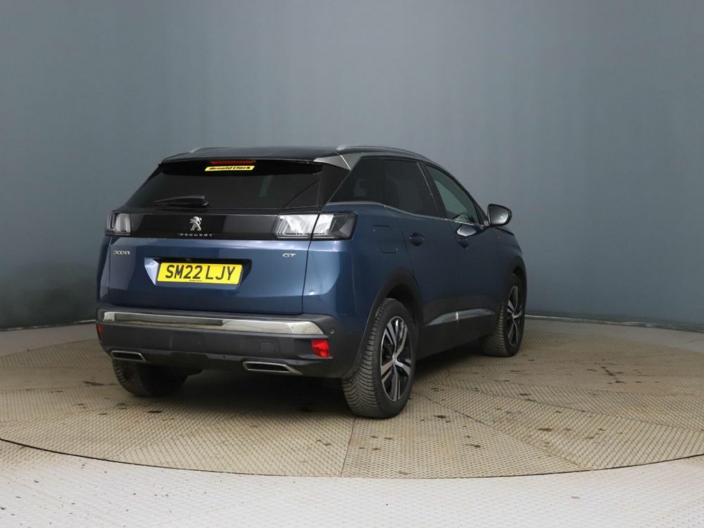 Peugeot 3008 1.2 Puretech Gt Euro 6 S S SM22LJY Blue #6
