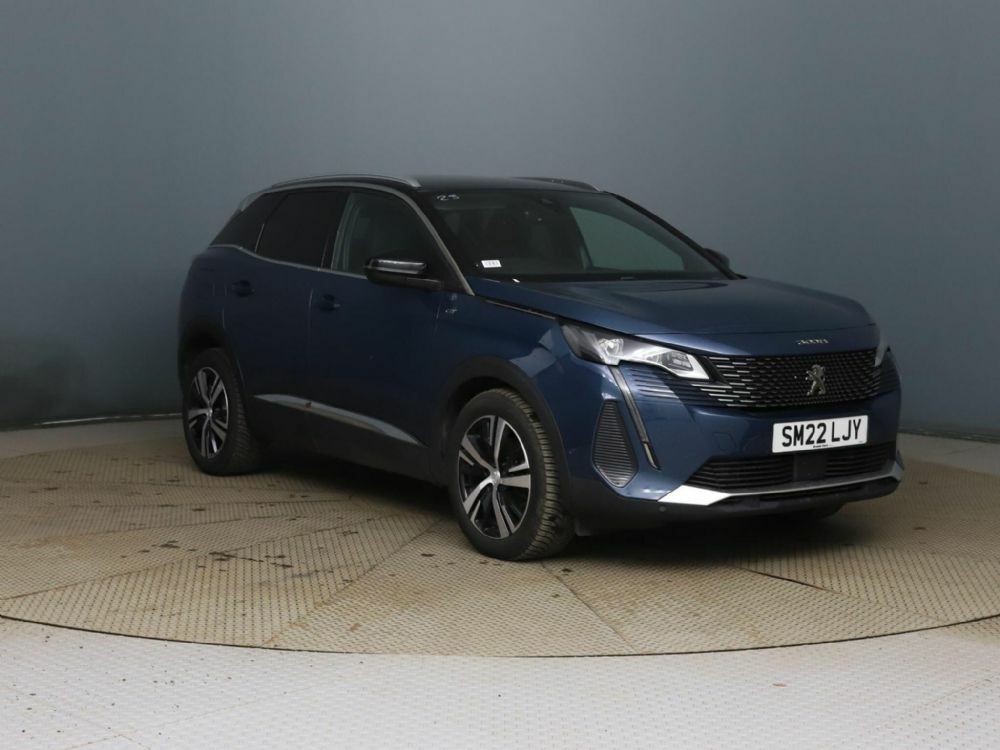Peugeot 3008 1.2 Puretech Gt Euro 6 S S Blue