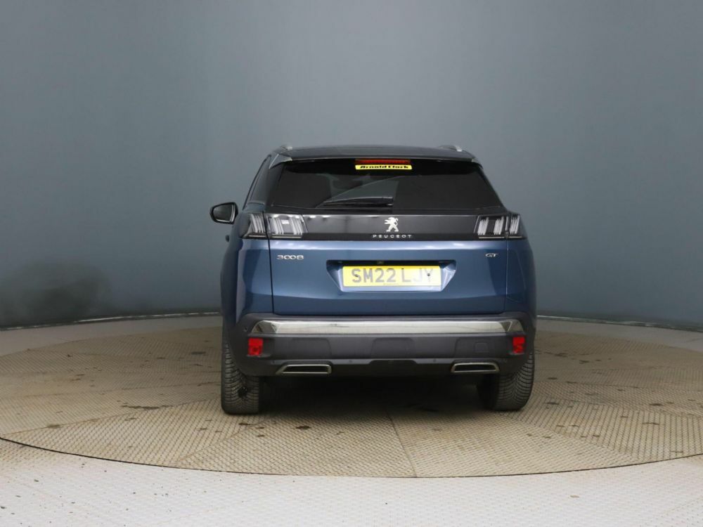 Peugeot 3008 1.2 Puretech Gt Euro 6 S S SM22LJY Blue #5