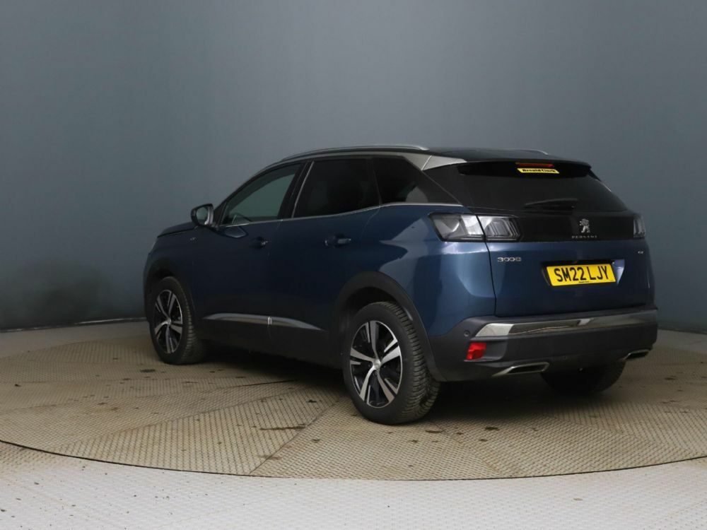 Peugeot 3008 1.2 Puretech Gt Euro 6 S S SM22LJY Blue #4