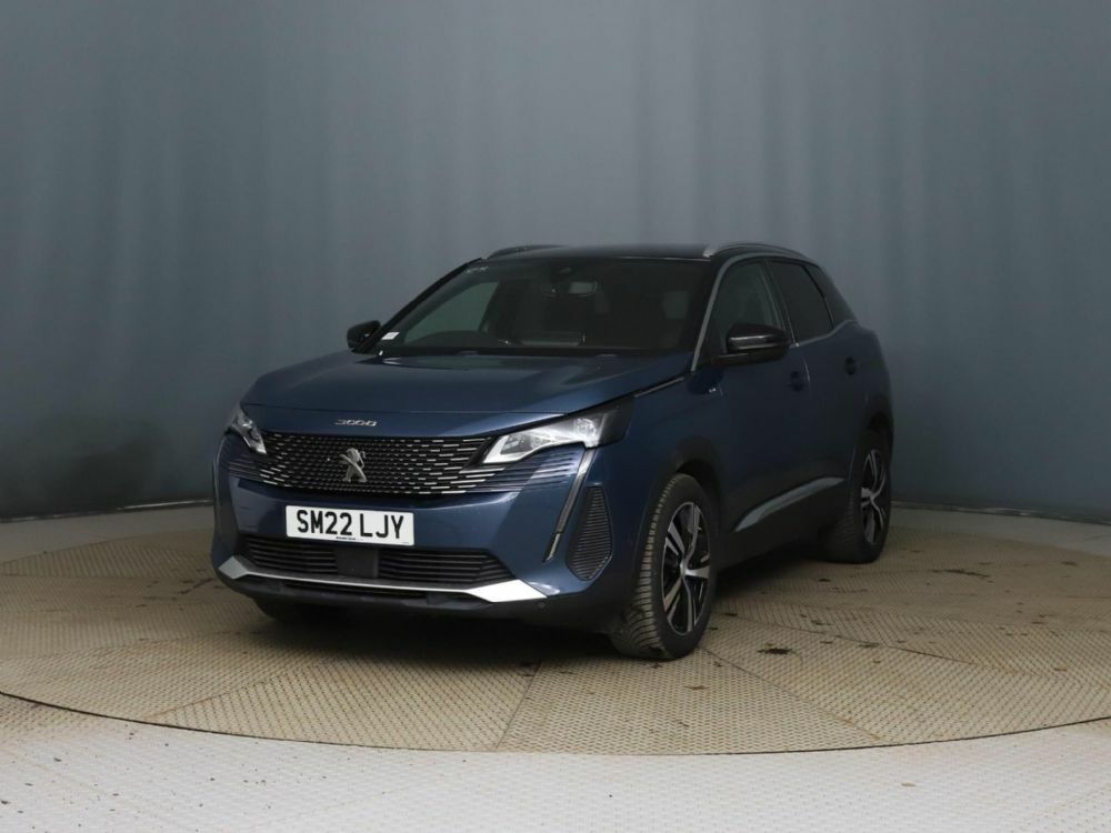 Peugeot 3008 1.2 Puretech Gt Euro 6 S S SM22LJY Blue #3