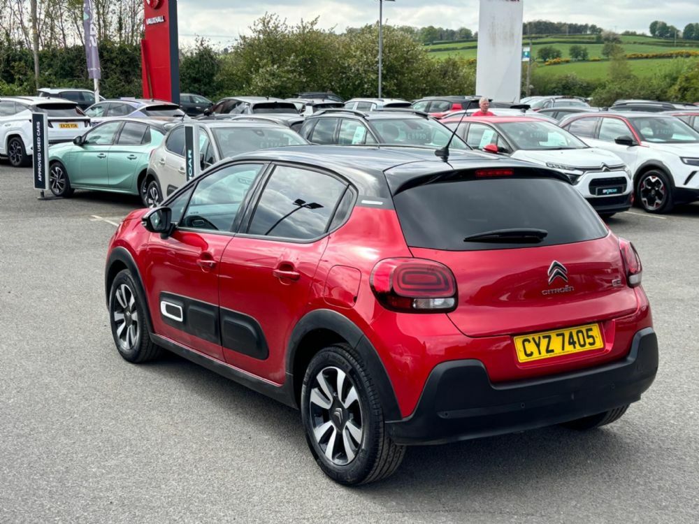 Citroen C3 1.2 Puretech Plus Euro 6 S S CYZ7405 Red #6