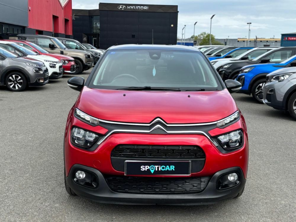 Citroen C3 1.2 Puretech Plus Euro 6 S S CYZ7405 Red #3