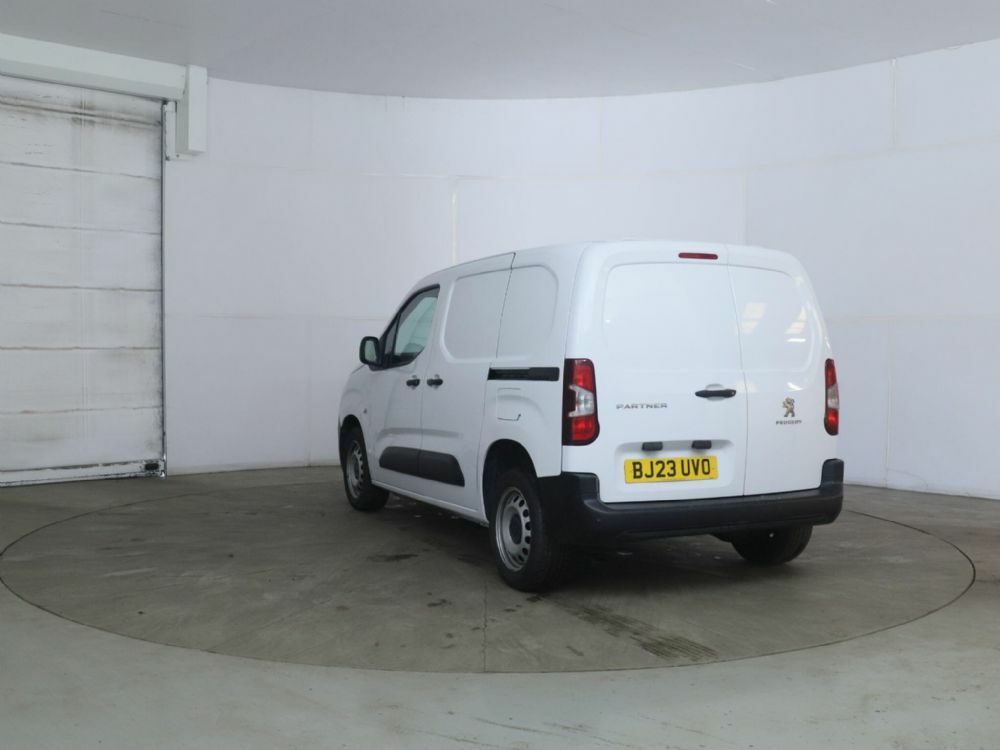 Peugeot Partner 1.5 Bluehdi 1000 Professional Premium Standard P BJ23UVO White #6