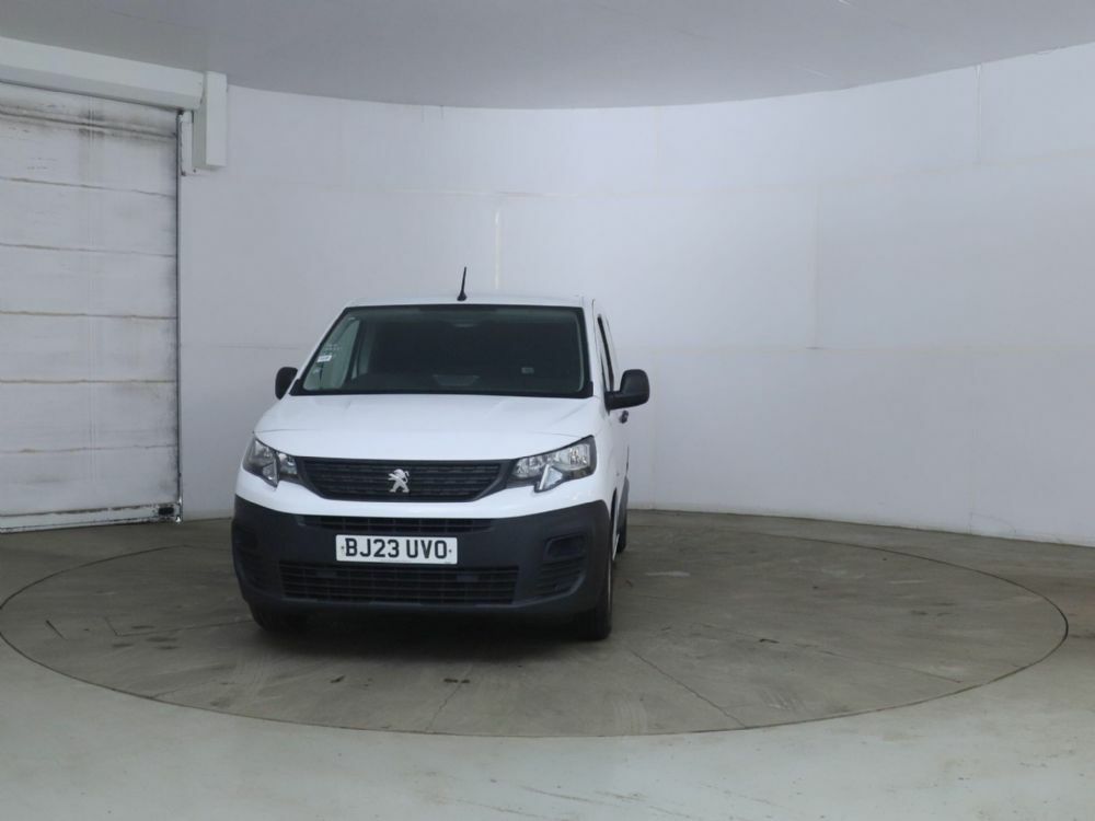 Peugeot Partner 1.5 Bluehdi 1000 Professional Premium Standard P BJ23UVO White #2