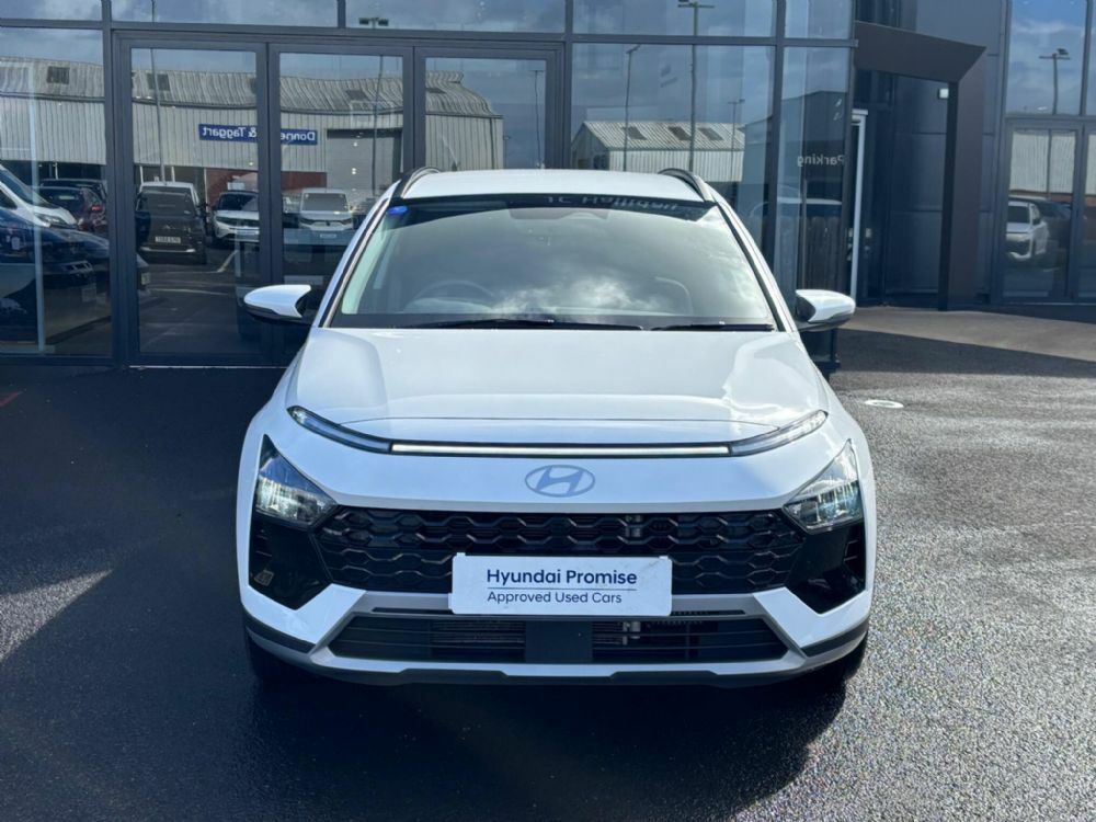 Hyundai Bayon 1.0 T-gdi Tech Line Euro 6 S S DYZ7778 White #2