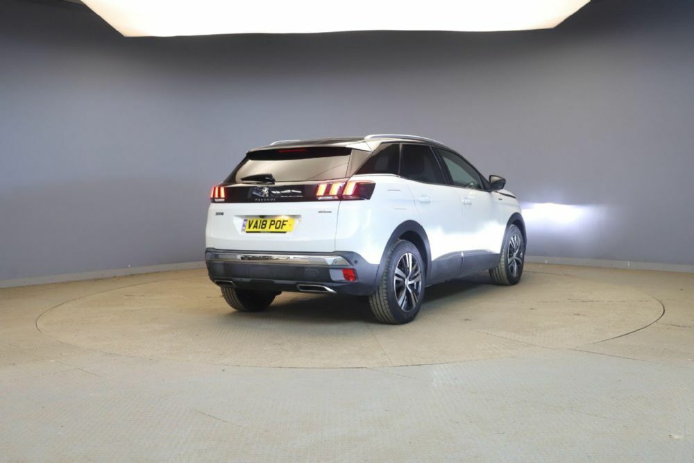 Peugeot 3008 1.2 Puretech Gt Line Euro 6 S S VA18POF White #6