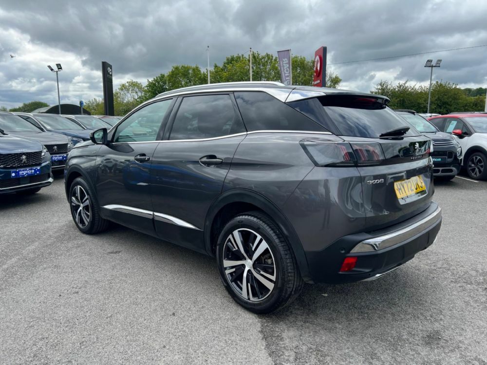 Peugeot 3008 1.2 Puretech Gt Euro 6 S S HY72UYJ Grey #6