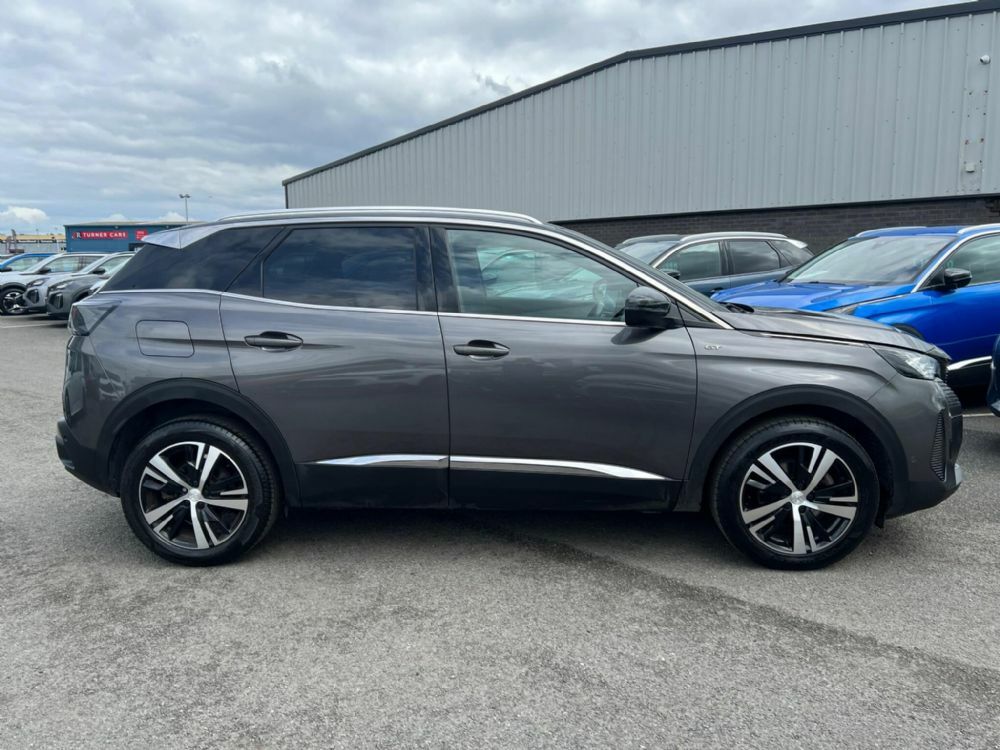 Peugeot 3008 1.2 Puretech Gt Euro 6 S S HY72UYJ Grey #2