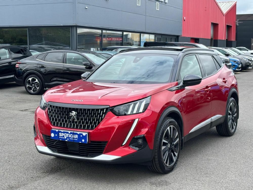 Peugeot 2008 1.2 Puretech Gt Line Euro 6 S S YNZ9801 Red #3