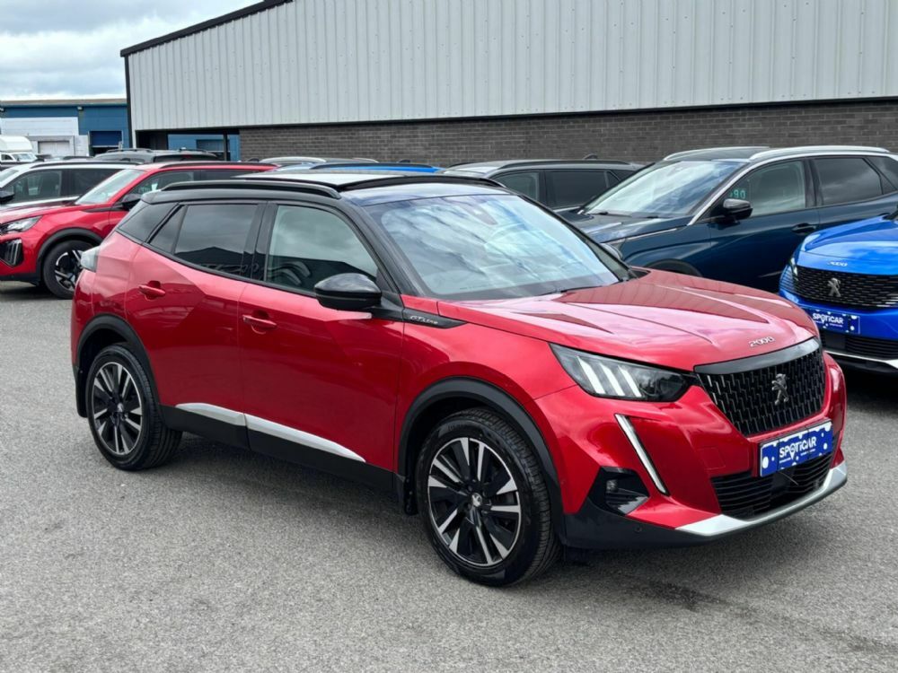 Peugeot 2008 1.2 Puretech Gt Line Euro 6 S S YNZ9801 Red #5