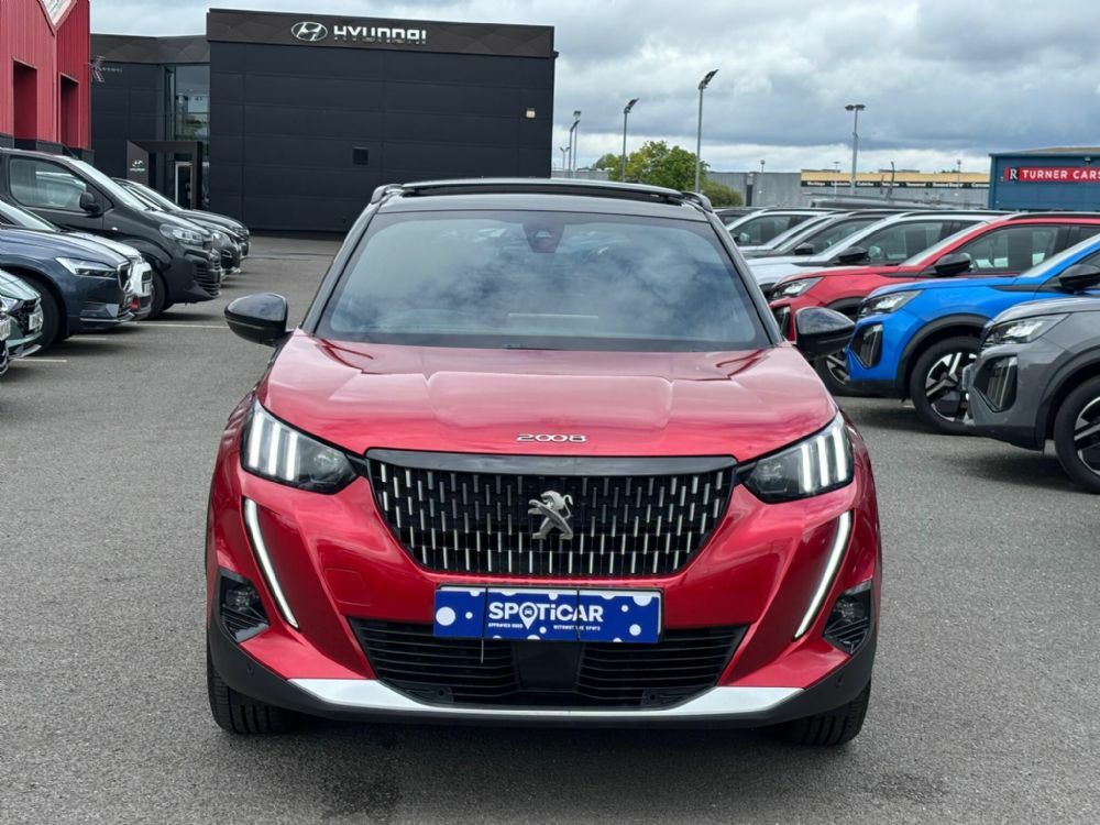 Peugeot 2008 1.2 Puretech Gt Line Euro 6 S S YNZ9801 Red #2