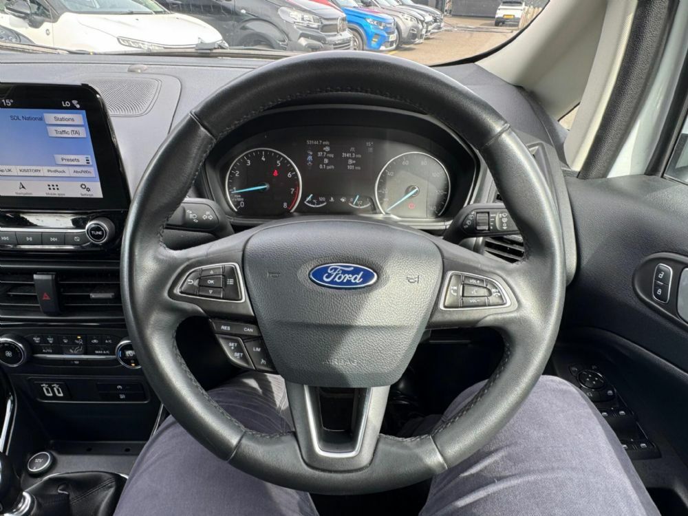 Ford Ecosport 1.0T Ecoboost Titanium Euro 6 S S MGZ8270 White #5