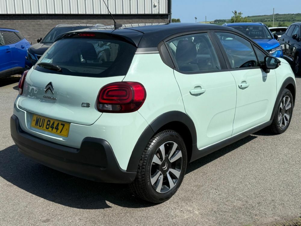 Citroen C3 1.2 Puretech Feel Euro 6 WUI8447 Green #5