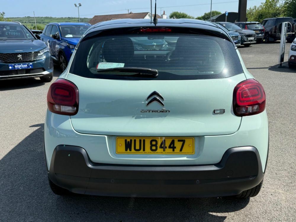 Citroen C3 1.2 Puretech Feel Euro 6 WUI8447 Green #6