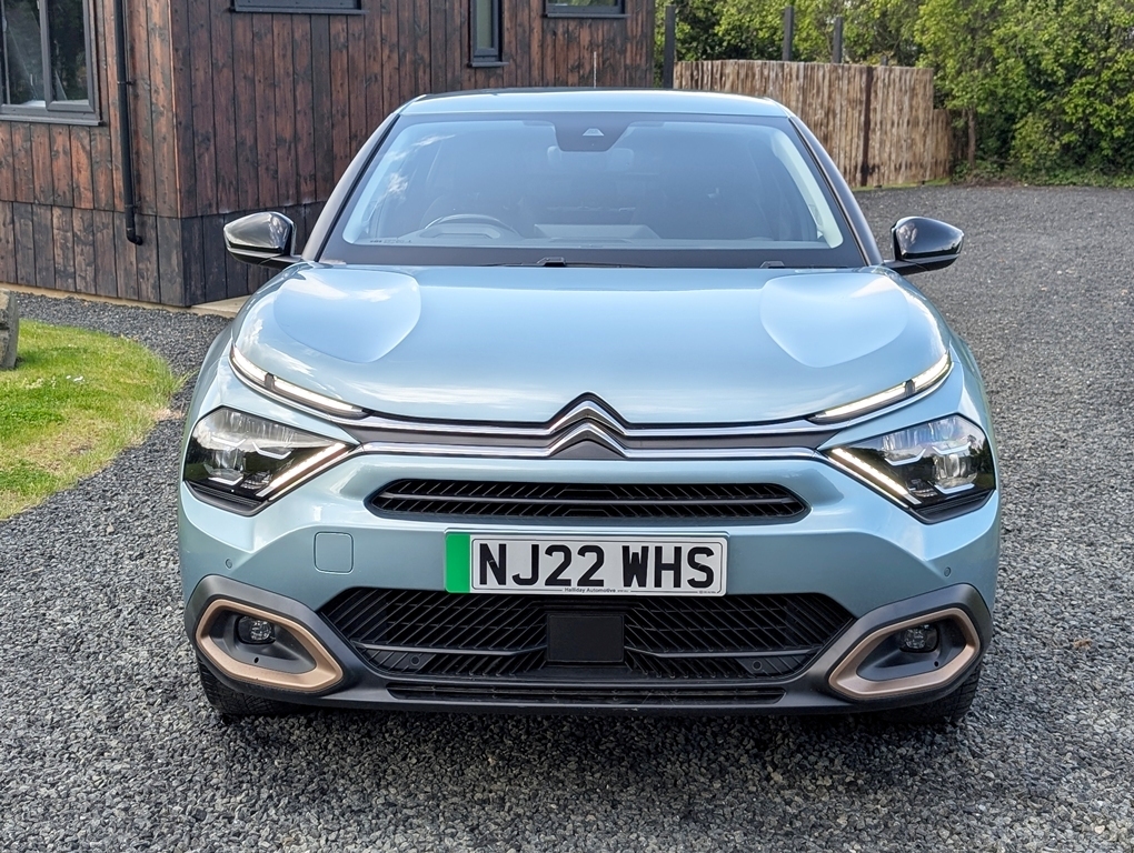 Citroen e-C4 50Kwh 136Hp C-series Edition NJ22WHS Blue #2