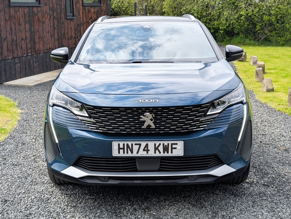 Peugeot 3008 1.2 130Hp Allure HN74KWF Blue #2