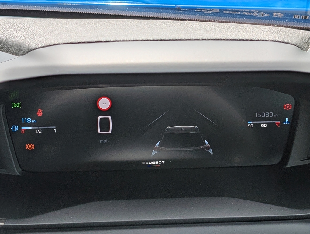 Peugeot 2008 1.2 100Hp Allure VU24SZX Blue #3