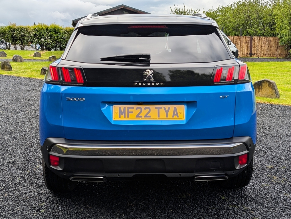 Peugeot 3008 1.2 130Hp Gt MF22TYA Blue #5