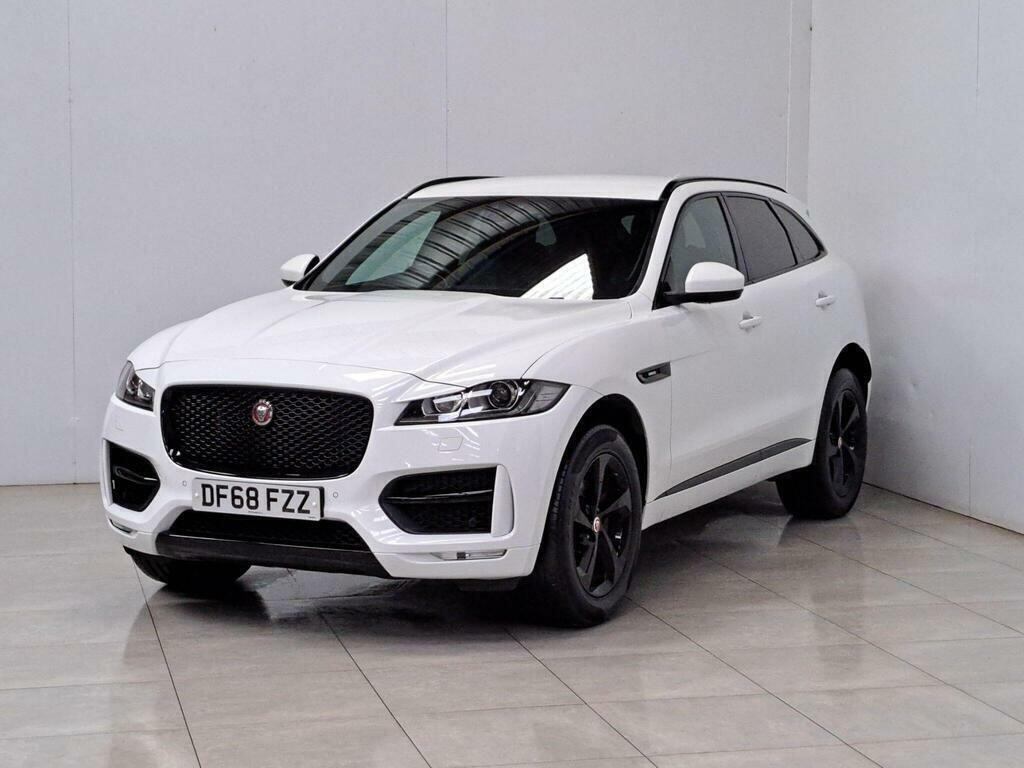 Jaguar F-Pace 2.0 D180 R-sport Awd Euro 6 S S DF68FZZ White #6