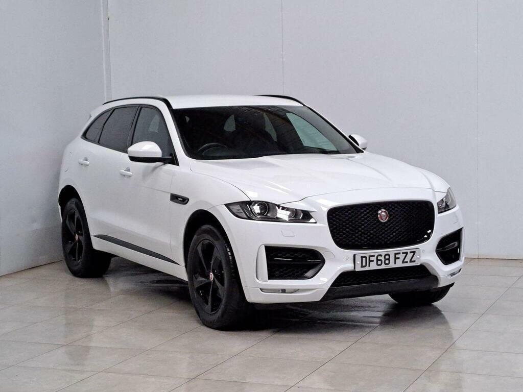 Jaguar F-Pace 2.0 D180 R-sport Awd Euro 6 S S DF68FZZ White #5