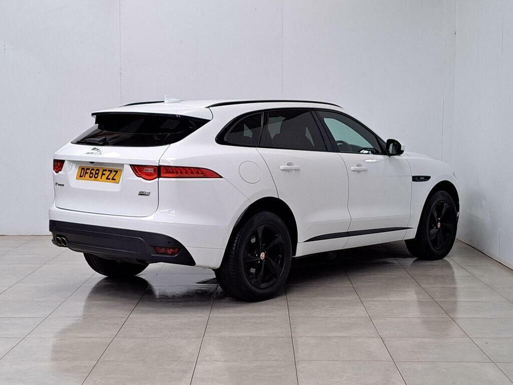 Jaguar F-Pace 2.0 D180 R-sport Awd Euro 6 S S DF68FZZ White #3