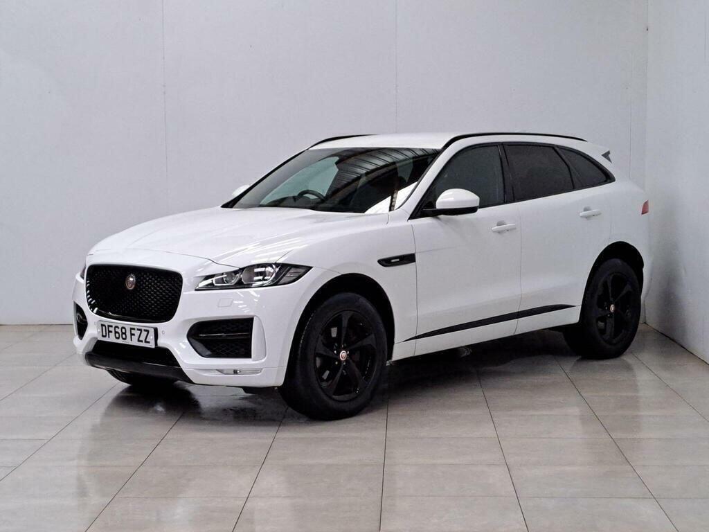 Jaguar F-Pace 2.0 D180 R-sport Awd Euro 6 S S DF68FZZ White #2