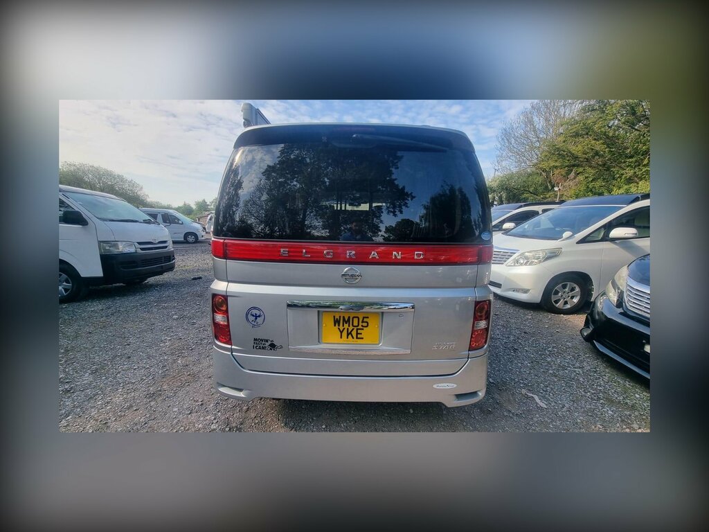 Nissan Elgrand Pop Top 4 Berth Full Camper Comversion WM05YKE Grey #3
