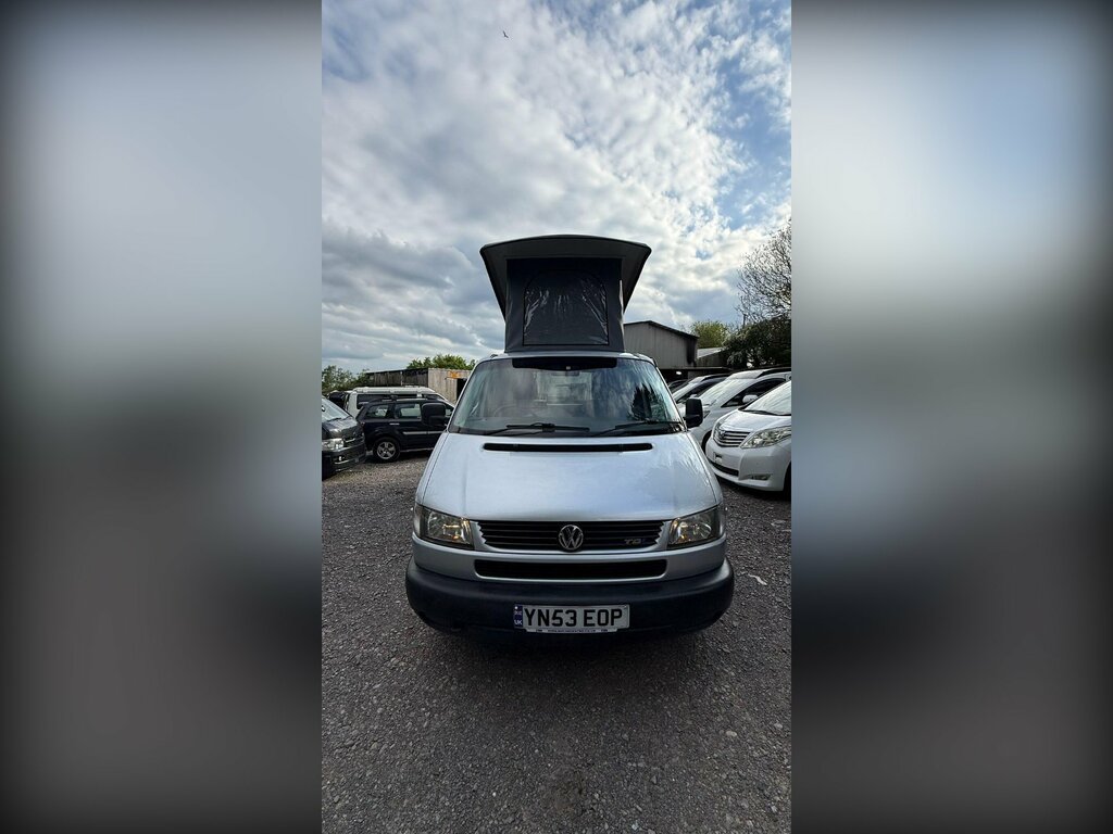 Volkswagen Transporter Pop Top 4 Berth New Camper Conversion Silver