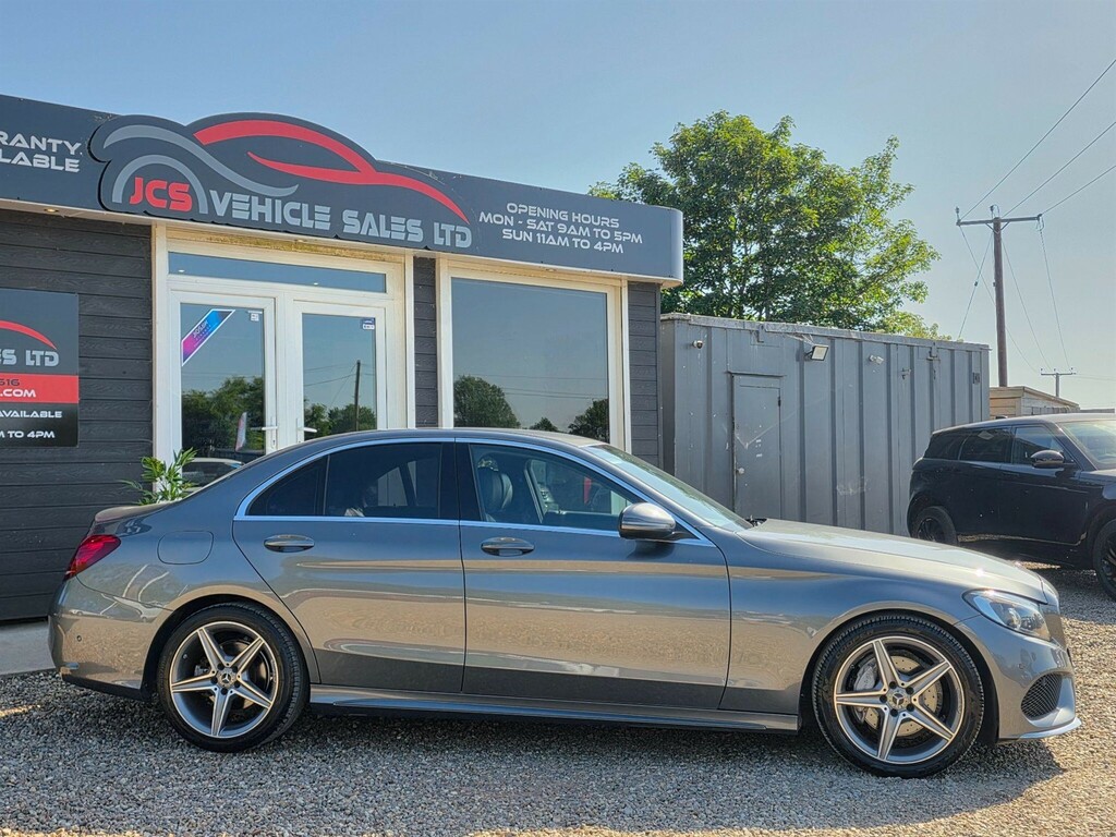 Mercedes-Benz C Class 1.6 D Amg Line Euro 6 Ss GY18PPU Grey #3