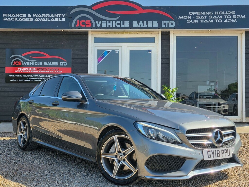 Mercedes-Benz C Class 1.6 D Amg Line Euro 6 Ss Grey