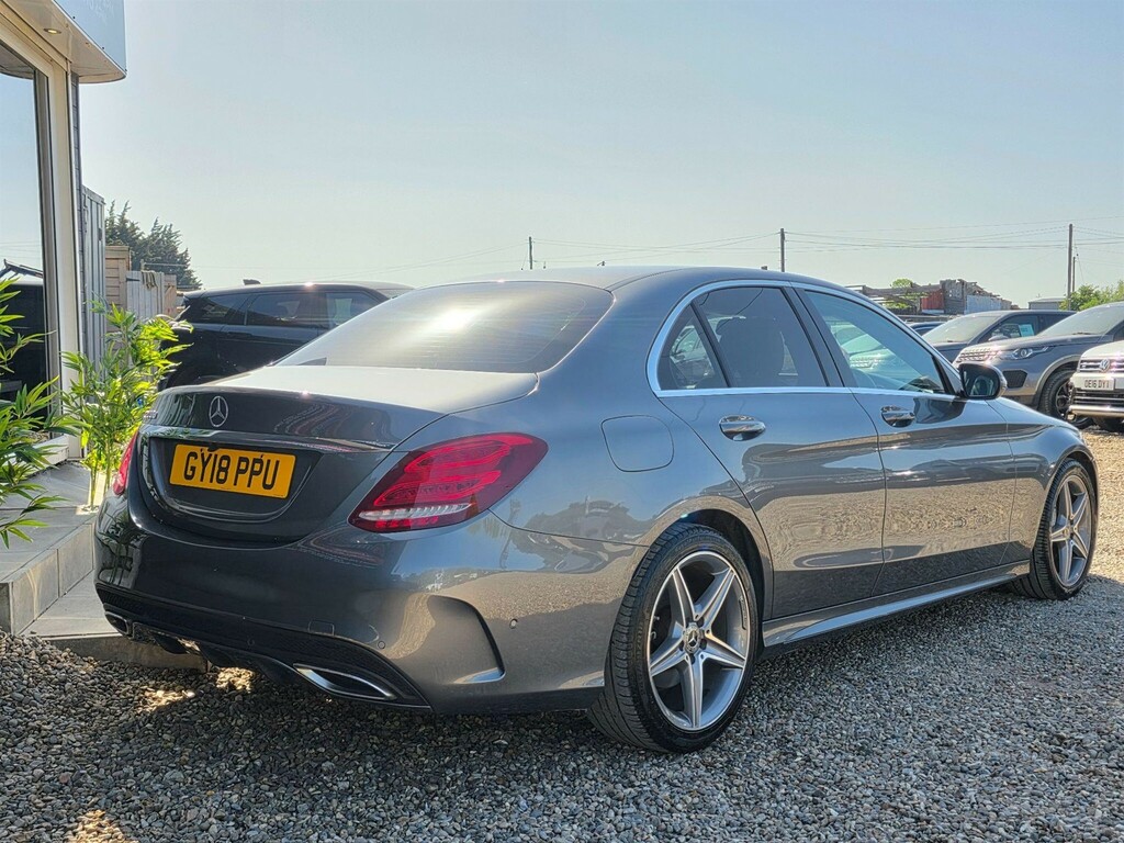 Mercedes-Benz C Class 1.6 D Amg Line Euro 6 Ss GY18PPU Grey #6