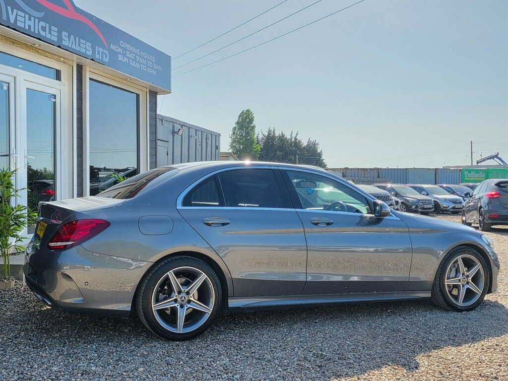 Mercedes-Benz C Class 1.6 D Amg Line Euro 6 Ss GY18PPU Grey #5