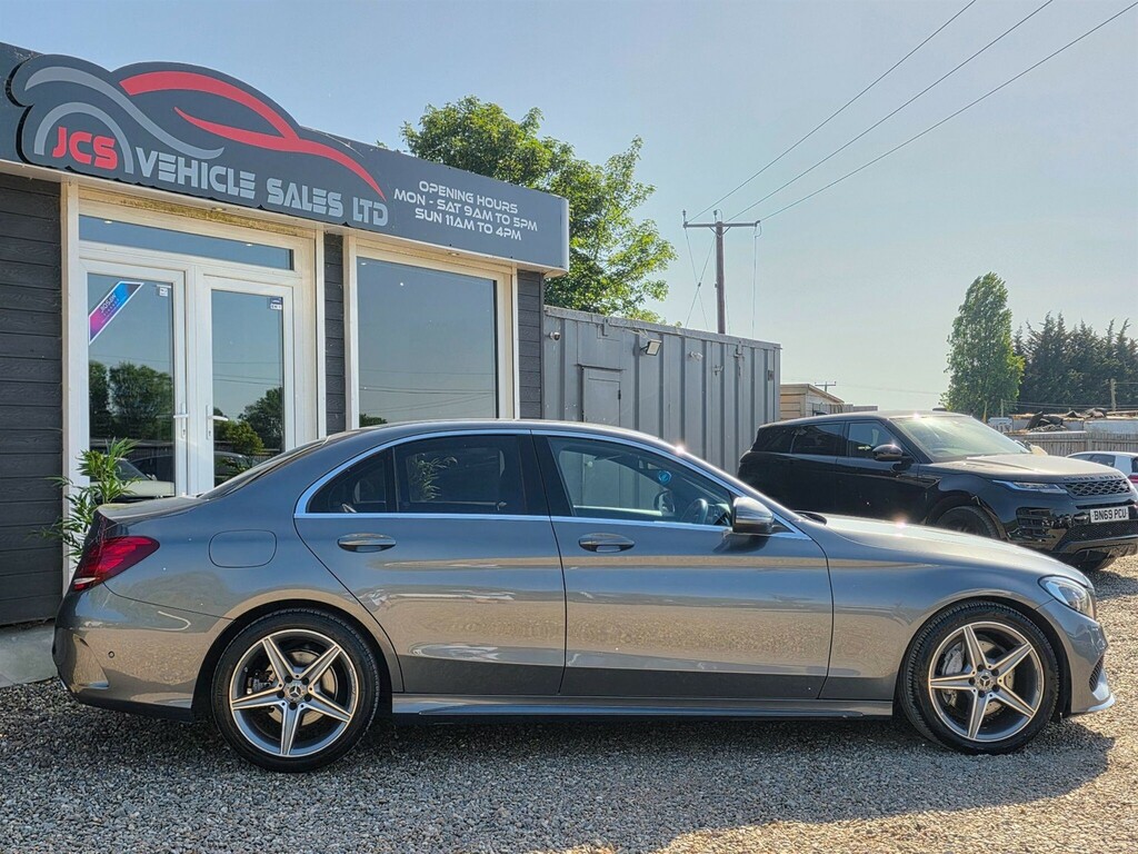 Mercedes-Benz C Class 1.6 D Amg Line Euro 6 Ss GY18PPU Grey #4