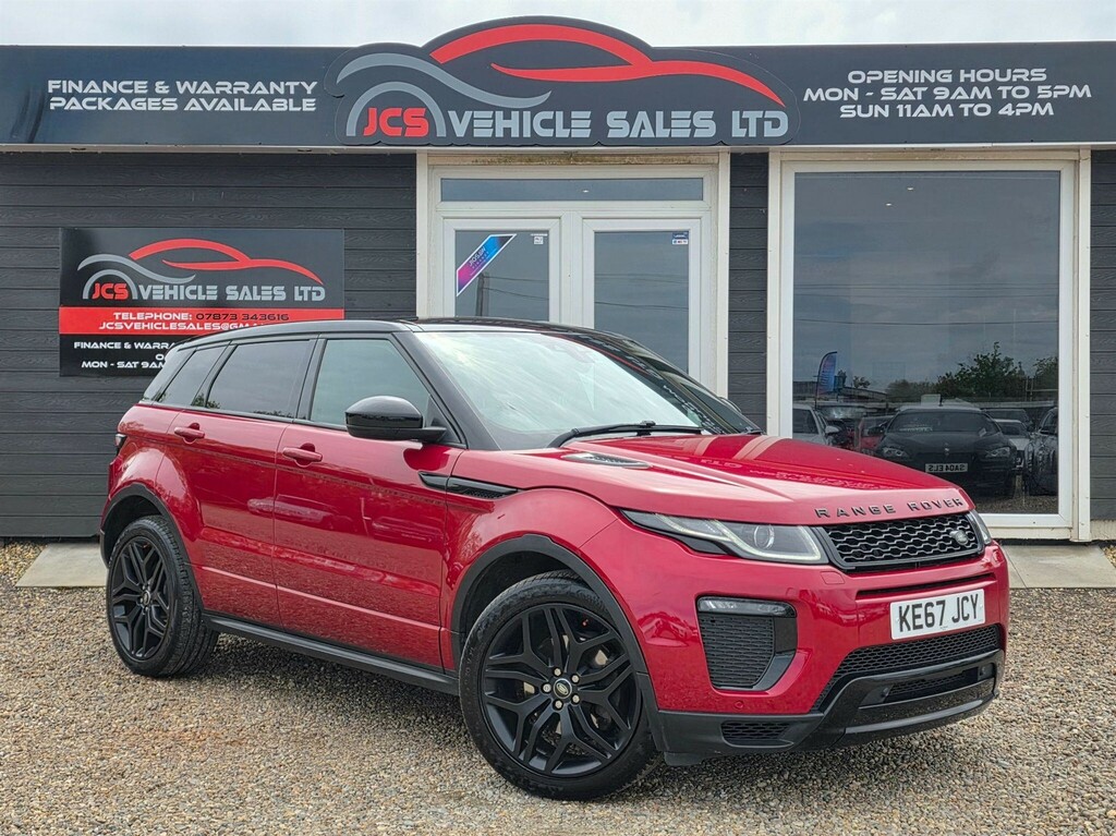 Land Rover Range Rover Evoque 2.0 Td4 Hse Dynamic 4Wd Euro 6 Ss Red
