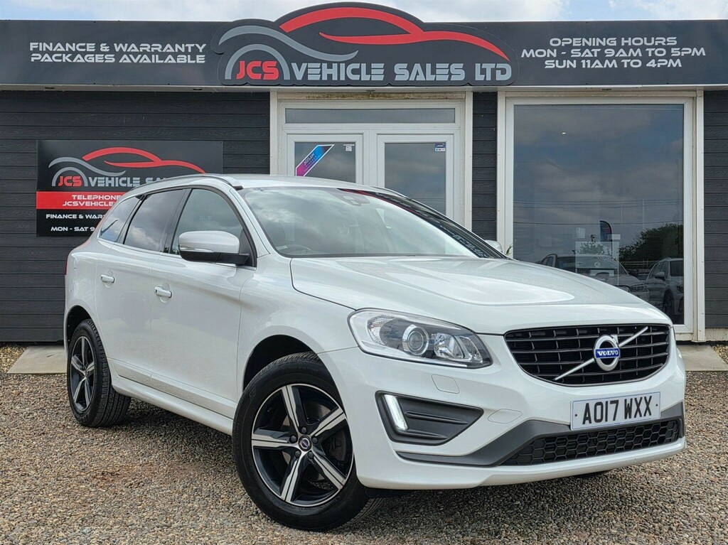 Volvo XC60 2.0 D4 R-design Lux Nav Euro 6 Ss White