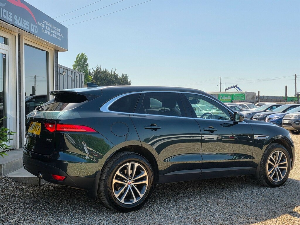 Jaguar F-Pace 3.0 D300 V6 Portfolio Awd Euro 6 Ss SK67FTY Green #5
