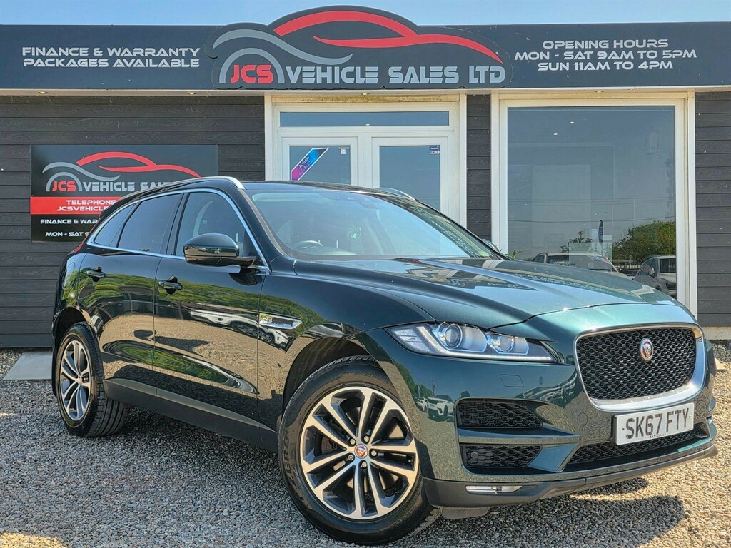Jaguar F-Pace 3.0 D300 V6 Portfolio Awd Euro 6 Ss Green