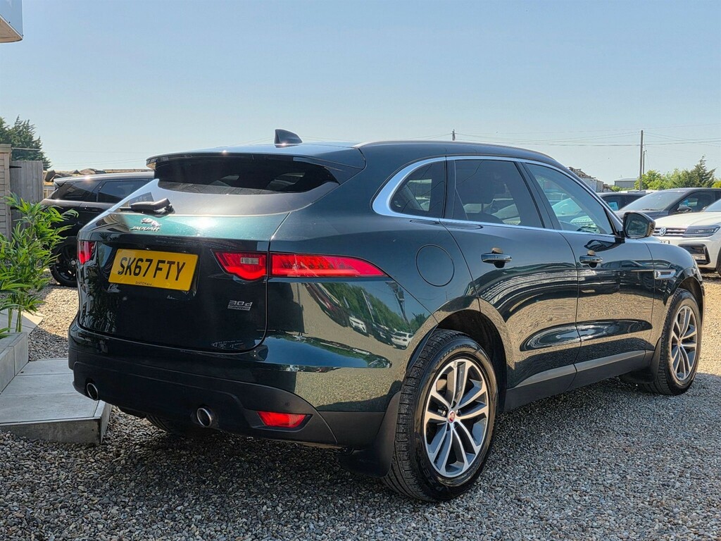 Jaguar F-Pace 3.0 D300 V6 Portfolio Awd Euro 6 Ss SK67FTY Green #6