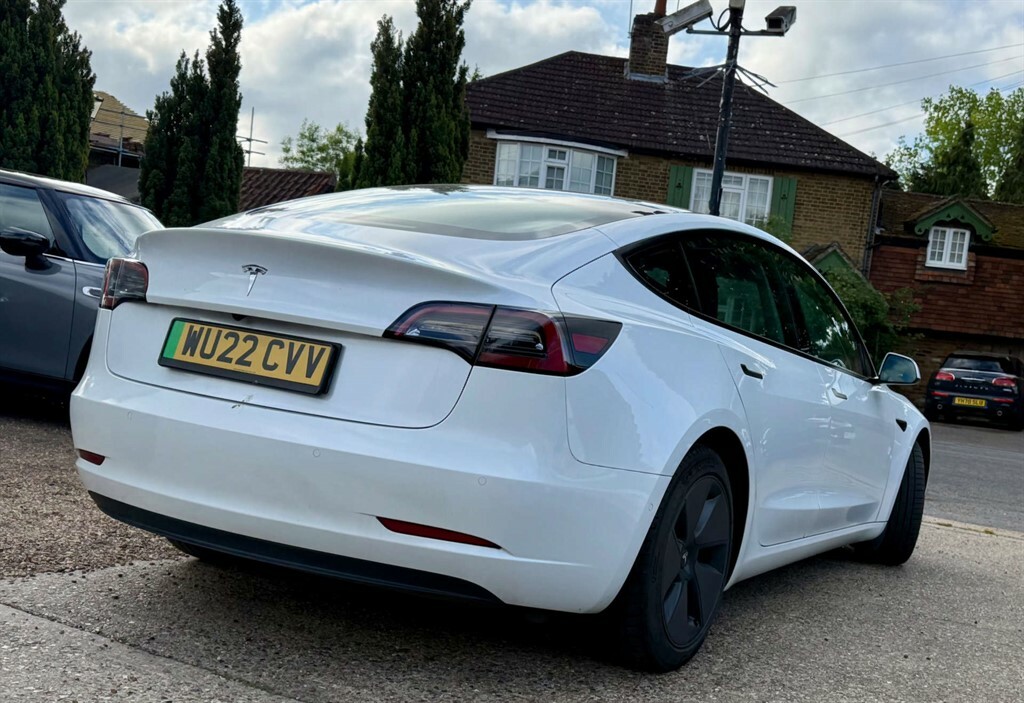 Tesla Model 3 Saloon WU22CVV White #6