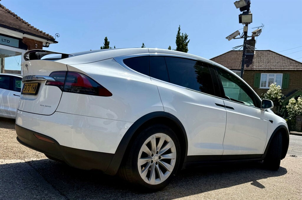 Tesla Model X Suv White #6