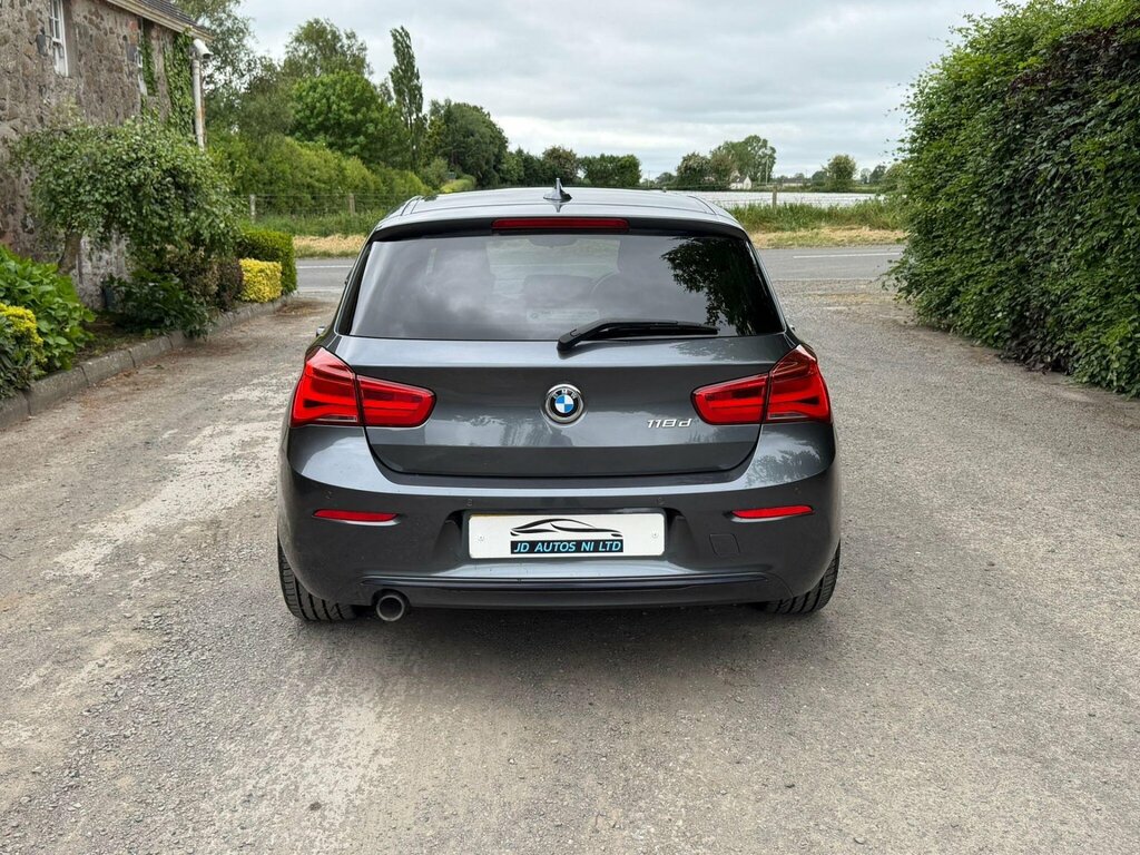 BMW 1 Series 2.0 118D Sport Euro 6 Ss PRZ3326 Grey #5