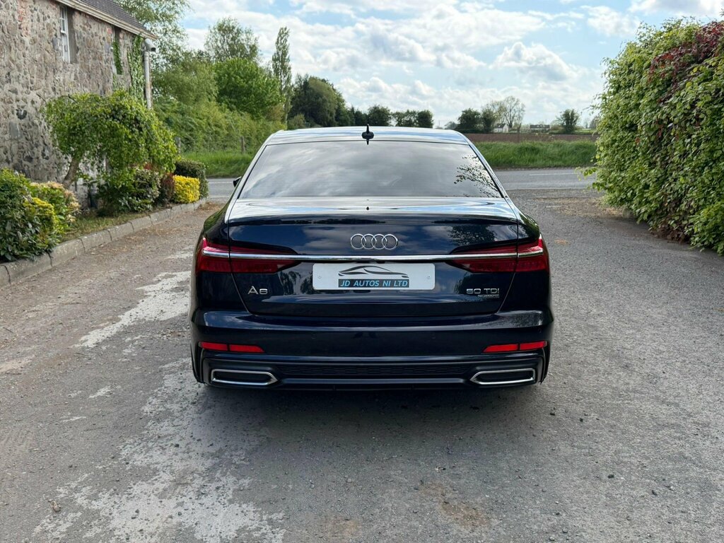 Audi A6 Saloon 3.0 Tdi V6 50 S Line Tiptronic Quattro Euro 6 Ss GV19WCW Blue #5