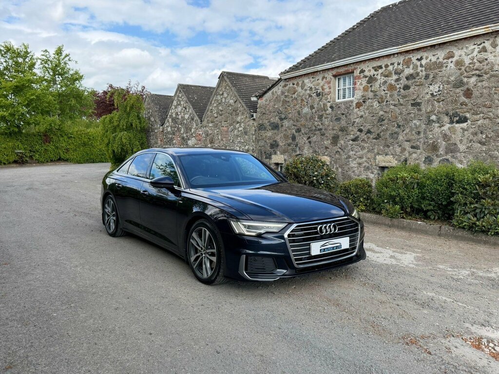 Audi A6 Saloon 3.0 Tdi V6 50 S Line Tiptronic Quattro Euro 6 Ss Blue