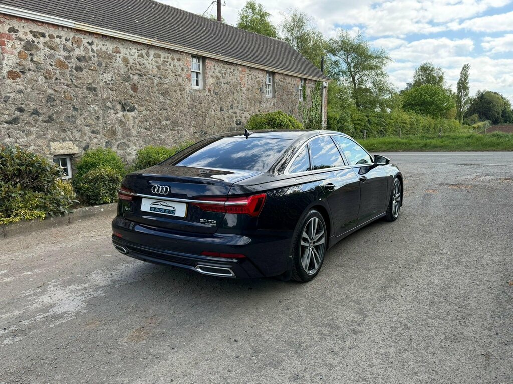 Audi A6 Saloon 3.0 Tdi V6 50 S Line Tiptronic Quattro Euro 6 Ss GV19WCW Blue #4