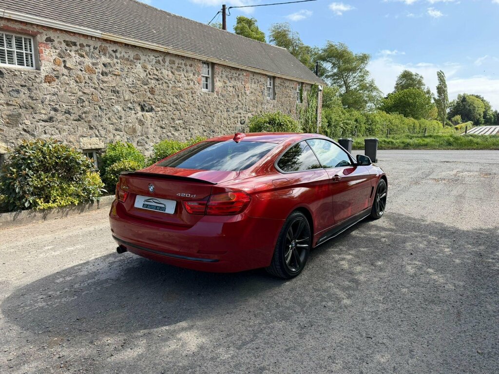 BMW 4 Series 2.0 420D Sport Xdrive Euro 6 Ss MD14ZBL Red #6