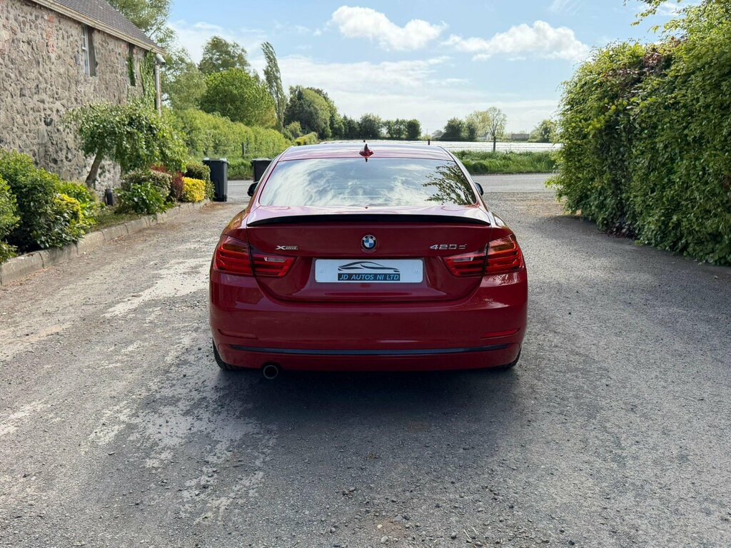 BMW 4 Series 2.0 420D Sport Xdrive Euro 6 Ss MD14ZBL Red #5